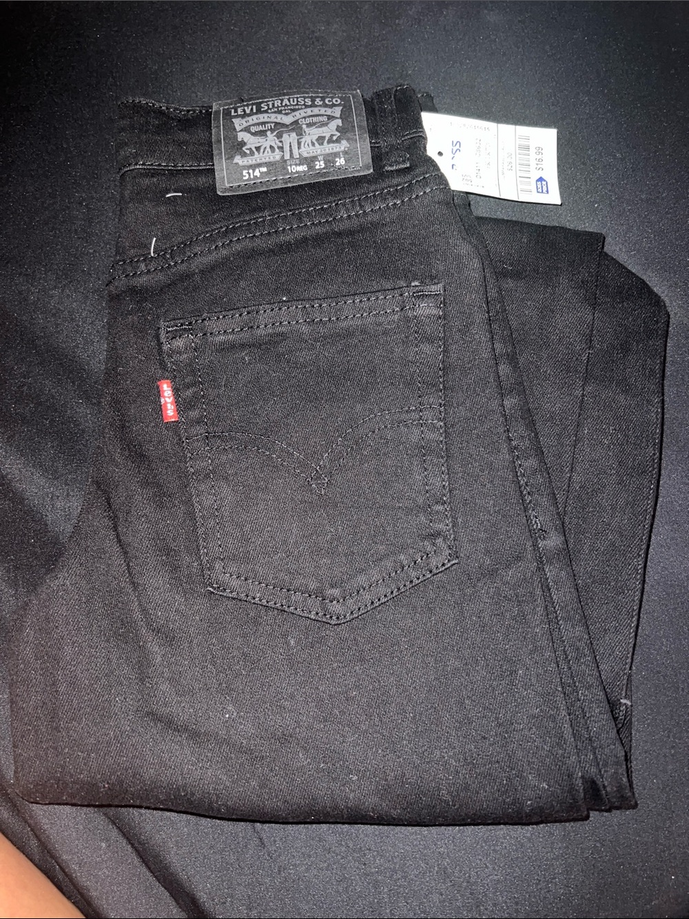 Levi's Slim Jeans - Black